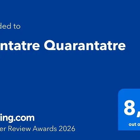 Trentatre Quarantatre Bed and breakfast 3*